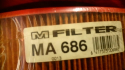 MA686 Ilmansuodatin M-Filter Ford