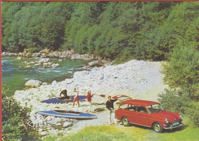 Auto/mainos kortti Volkswagen