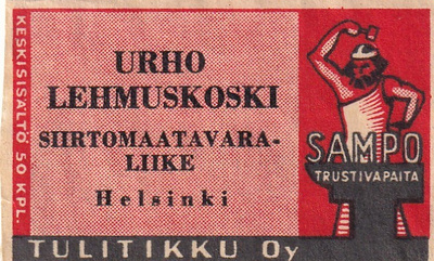 Urho Lehmuskoski  , Helsinki    6/2