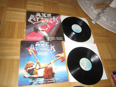 Various – Axe Attack Vol I & II LPt