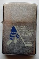 Jääkiekon MM 1991 Zippo