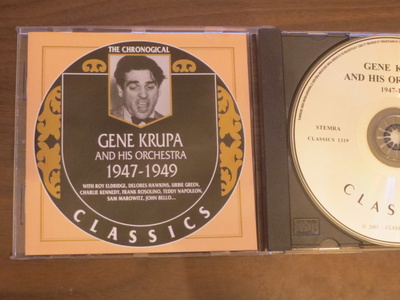 Gene Krupa and His Orchestra: The Chronological 1947-1949 CD