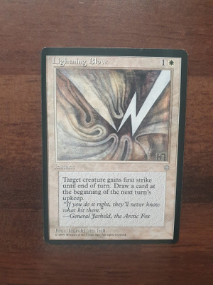 Magic the Gathering Lightning Blow