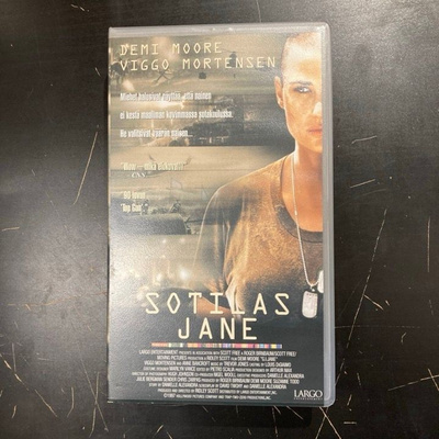 Sotilas Jane VHS