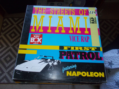 12" VINYYLI SINKKU FIRST PATROL ** THE STREETS OF MIAMI **