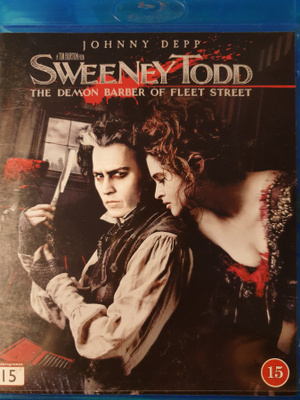 SWEENEY TODD BLU-RAY