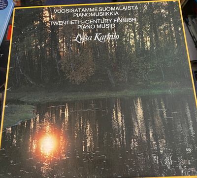 Liisa Karhilo: Sibelius, Kokkonen, Rautavaara LP
