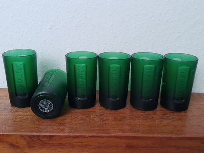 Jägermeister SNAPSILASI 6kpl vihreä lasi