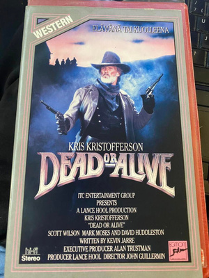 Dead or Alive VHS Kris Kristofferson
