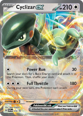 Cyclizar ex SVP 018 - Black Star Promo - NM/M
