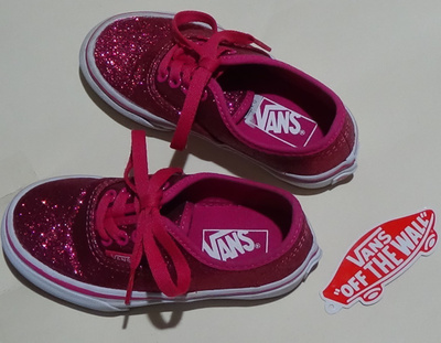 Vans Glitter Rosy kengät 27 - uudenveroiset