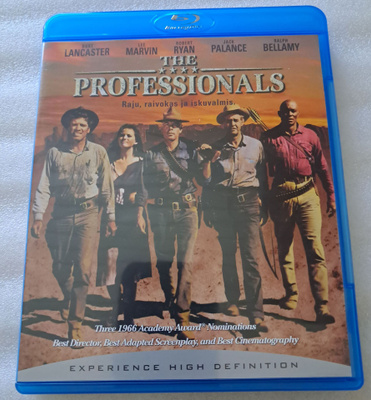 The Professionals  Blu-Ray  suomijulkaisu