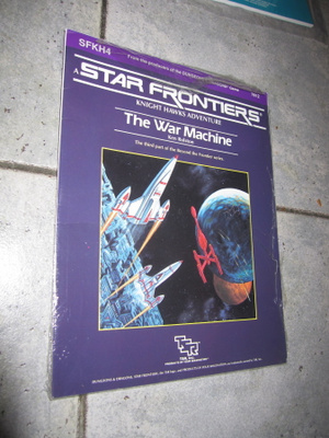 Star Frontiers - The War Machine RPG moduli SFKH4 (TSR 1985)