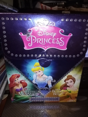 3 BLU-RAY DISNEY PRINCESS 3-MOVIE COLLECTION ( SIS POSTIKULU