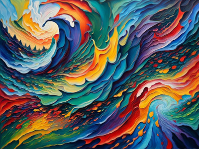 Uusi Abstrakti alumiinitaulu 30 cm x 40 cm