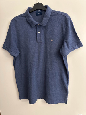 GANT sininen miesten pikeepaita (XL)