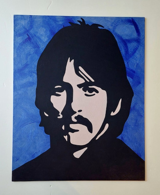 The Beatles / George Harrison - Uniikki taulu