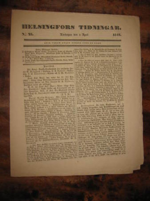 Sanomalehti : Helsingfors Tidningar 2.4.1842