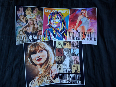 TAYLOR SWIFT --- julistesetti 5kpl --- 21cm x 30cm #2