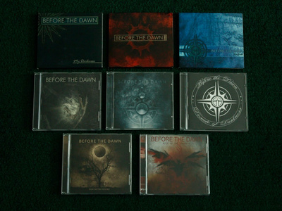 Before the Dawn CD-paketti 8 kpl levyjä