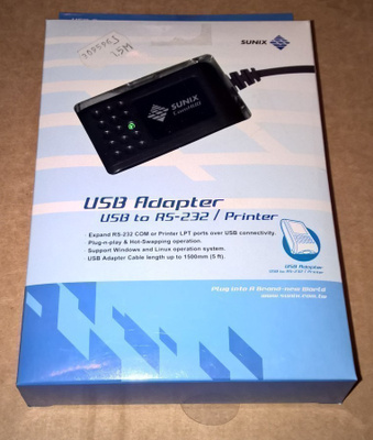 USB ADAPTER USB TO RS-232 / PRINTER