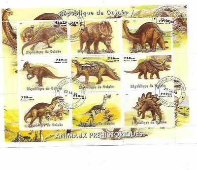 de GUINEE   ELÄIMIÄ ARKKI-9MERKKIÄ-KATSO