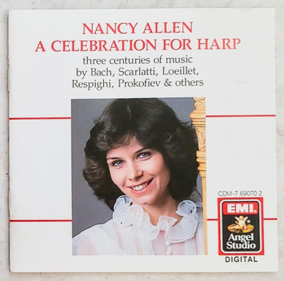 NANCY ALLEN: A Celebration for Harp – EMI US RI CD 1987