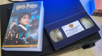 VHS: Harry Potter och de vises sten