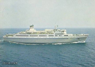Laiva "Finnhansa" Oy Finnlines Ltd + leima  p171