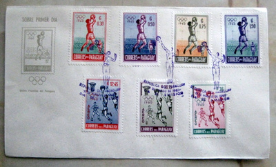 Olympia koripallo Rooma 1960 Paraguay (103) 3