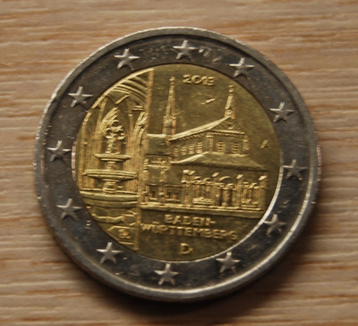 2 Euro Saksa 2013 Maulbronn