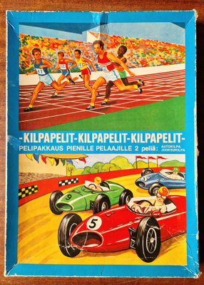 Kilpapelit . Pelipakkaus pienille pelaajille kaksi peliä