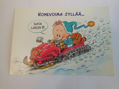 Konevoima jyllää..