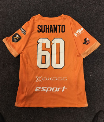 Esport Oilers Game Worn Suhanto #60