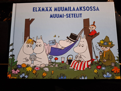 Muumi nollasetelit kokoelma - Elämää muumilaaksossa