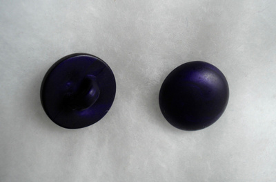Kanta NAPPI, matta pinta, väri aubergine  Ø13mm, 13kpl.