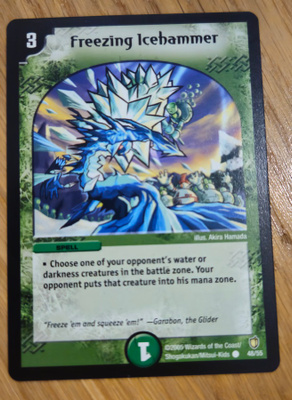 Freezing Icehammer Duel Masters