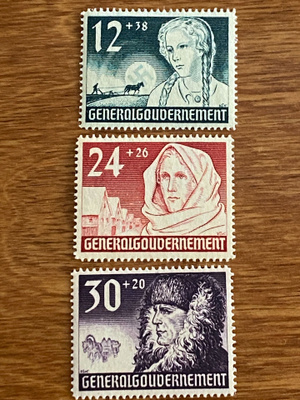 SAKSA GENERALGOUVERMENT 1940 SARJA**