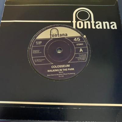 COLOSSEUM: Walking In The Park * Those About To Die *UK 1969
