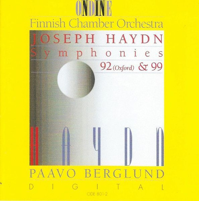 Joseph Haydn • Finnish Chamber Orchestra, Paavo Berglund