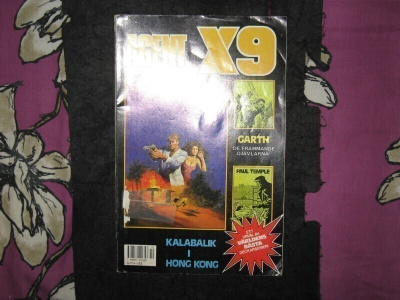 Agent X9 2/1989 agenttisarjakuva