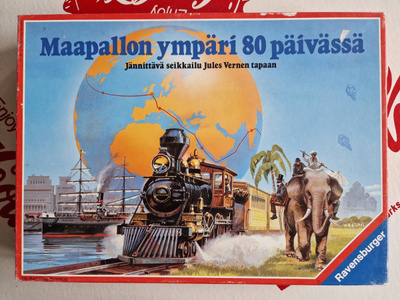 Maapallon ympäri 80 päivässä. Ravensburger