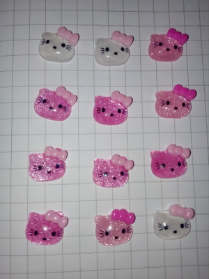 5 kpl Hello Kitty koriste
