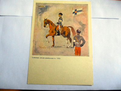 Talaskivi Uudenmaan rakuuna 1922 *