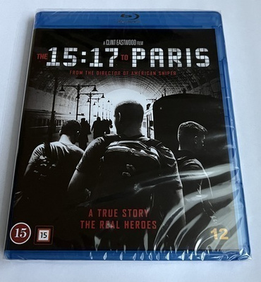 The 15:17 To Paris (blu-ray)