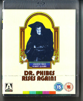 blu-ray, Dr. Phibes Rises Again - UUSI / New [kauhu, komedia