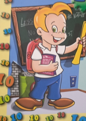 NO 1  - 10-vuotias poikakortti