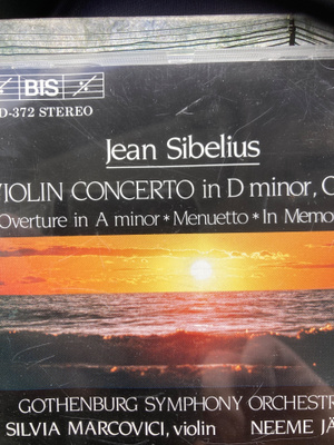 JEAN SIBELIUS: VIOLIN CONCERTO in D minor
