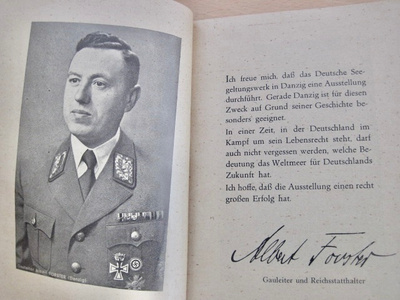 VANHA Vihko Natsi Saksa Propaganda Danzig un Die See 1944