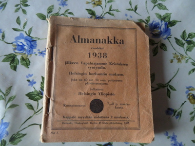 huuda syntymavuotesi almanakka 1938